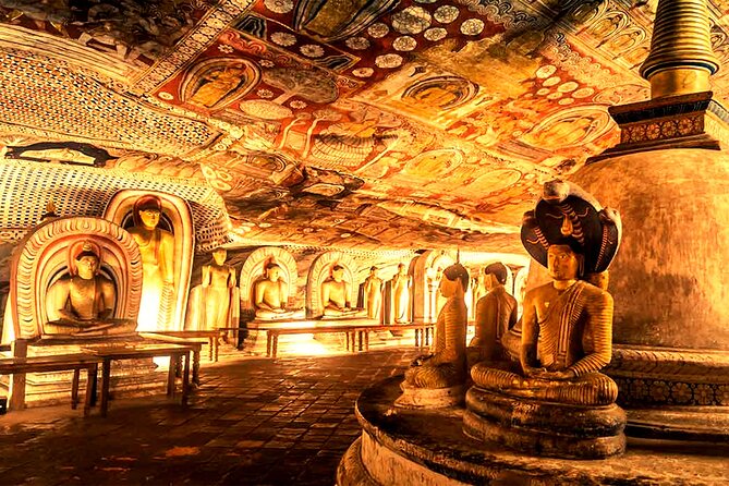 All Inclusive Sigiriya and Dambulla Day Tour from Colombo - Dambulla’s five painted caves