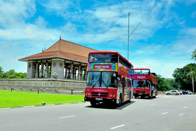 Colombo City Tour by Open-Deck Bus - Passing the Kingsbury hotel and city architecture