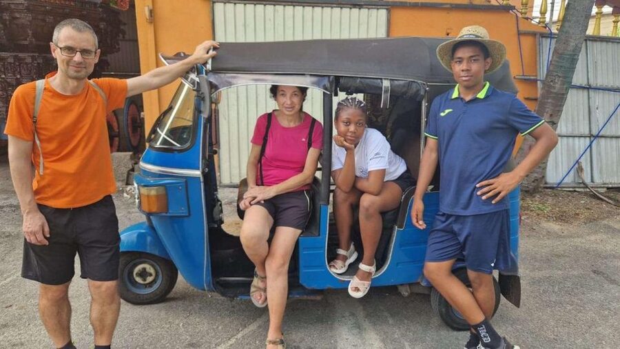 Colombo: Sightseeing Tour by Tuk Tuk Safari - All Inclusive - Lotus Tower adds a modern skyline view