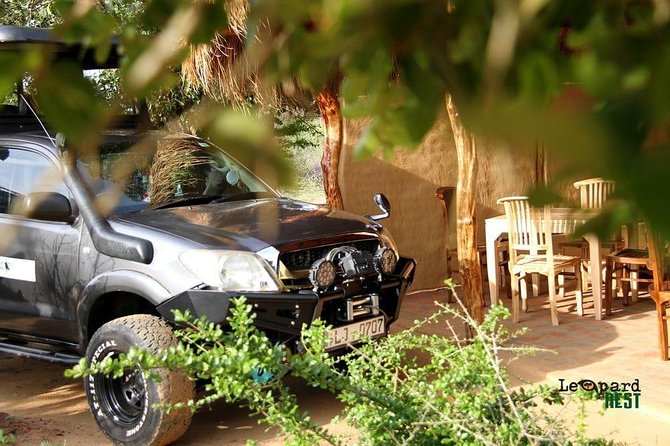Exclusive : Overnight Leopard Safari with Luxury Glamping - Alfresco shower, campfire drinks, and dinner beneath the stars