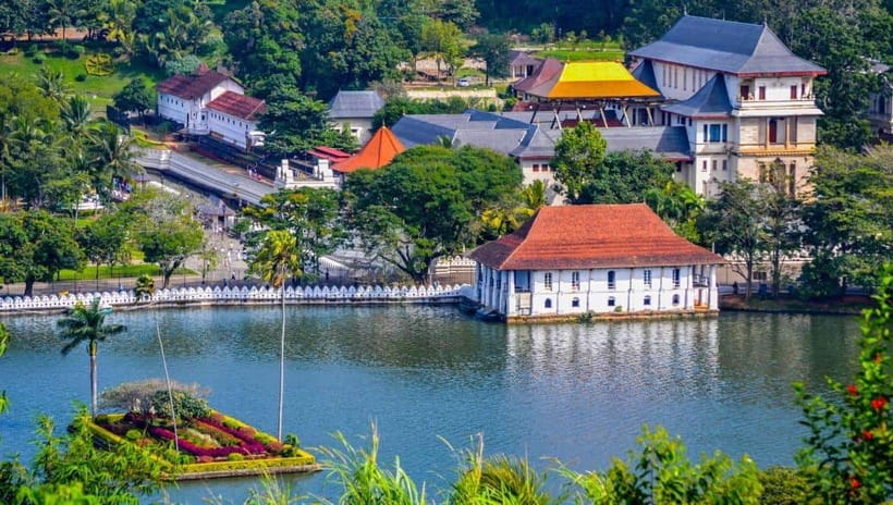 From Colombo: Kandy Temples and Pinnawala Full-Day Tour - Pinnawala and the elephants at Maha Oya River