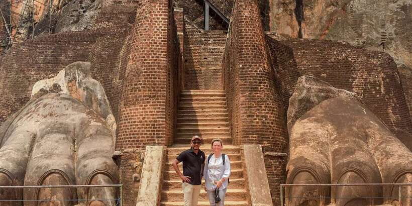 From Colombo: Sigiriya and Dambulla Full-Day Private Tour - Sigiriya Rock Fortress and the climb to Lion Rock