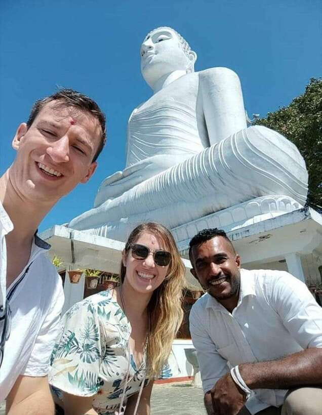 Kandy City Tour By Tuk Tuk - Bahirawakanda Temple and the first hilltop view