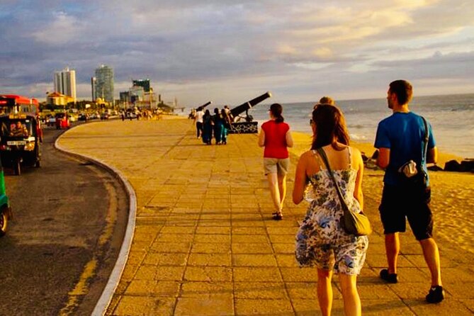 Private Night Tour in Colombo with Street Food Tasting - Arcade Independence Square after sunset