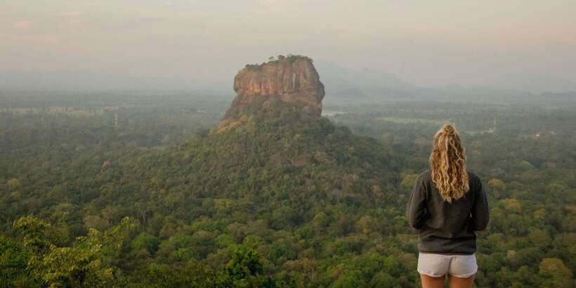 Sigiriya and Pidurangala Rock From Colombo - Climbing Pidurangala for the Sigiriya view