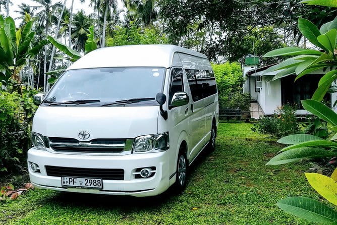 Sri Lanka Private car charter with driver and fuel. - Vehicle comfort, luggage, and daily limits
