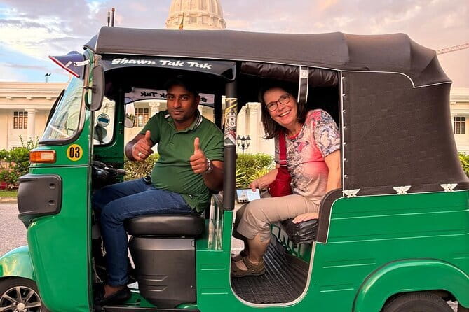 Tuk-Tuk City Tour Colombo SL - Independence Square and the Old Parliament Building